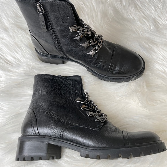 SCHUTZ
Women's Jeh Chain Combat Booties - Picture 4 of 15